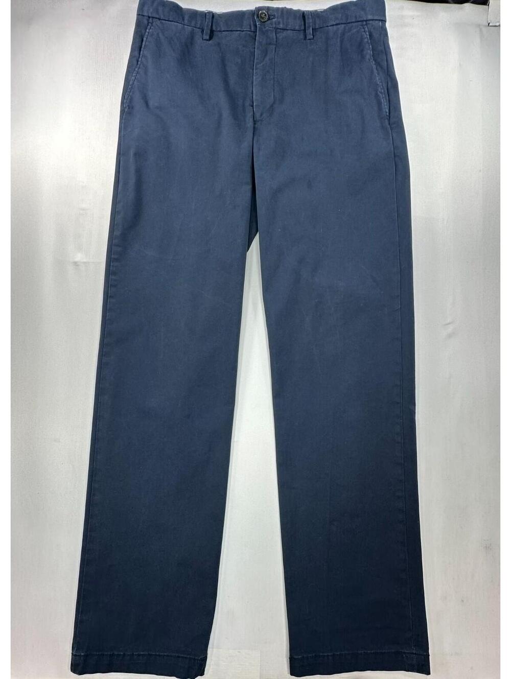 Banana Republic Straight Fit Lived-In Chinos Blue Men 35/36